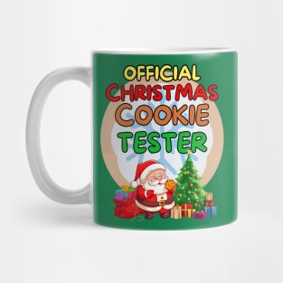 New cute Christmas Holiday Season Santa cookie tester Mug